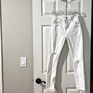 Lucky Brand high waisted ankle jeans